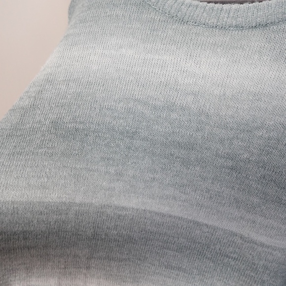 Prana Nightingale Ombré Stripe Cross Back Sweater XL Casual Wool Blend - Picture 8 of 12